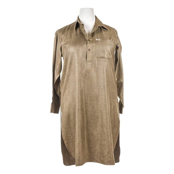 Shirt Dress N/A Green